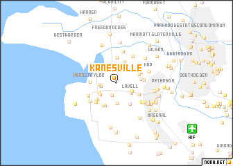 map of Kanesville