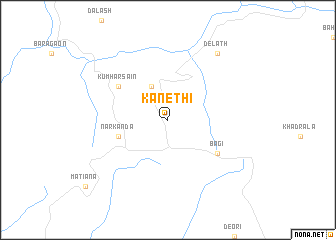 map of Kanethi