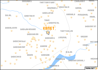 map of Kanet