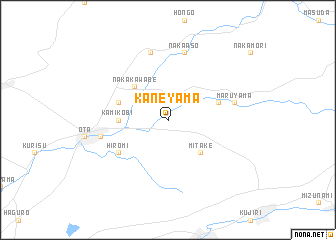 map of Kaneyama