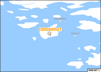 map of Kangaamiut