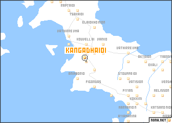 map of Kangadhaíoi