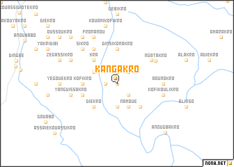 map of Kangakro