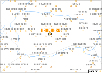 map of Kangakro
