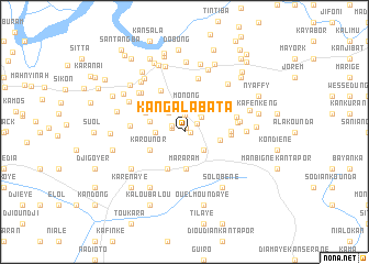 map of Kangalabata