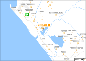 map of Kangala