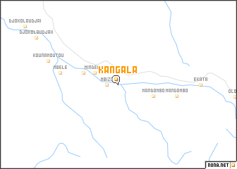 map of Kangala