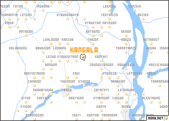 map of Kangala