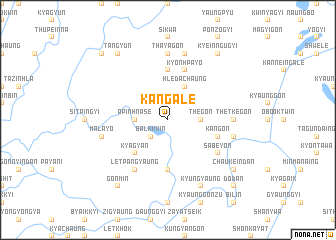 map of Kangale