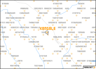 map of Kangale