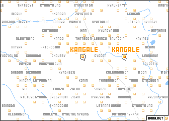 map of Kangale