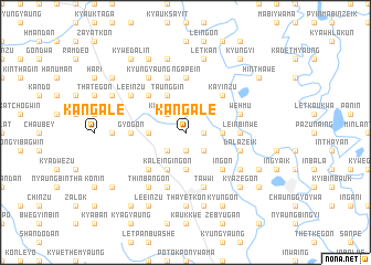 map of Kangale