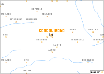 map of Kangalirada