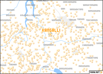 map of Kangal-li