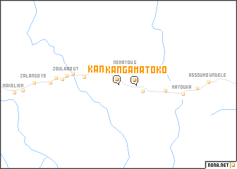 map of Kangamatoko