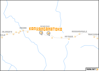 map of Kangamatoko