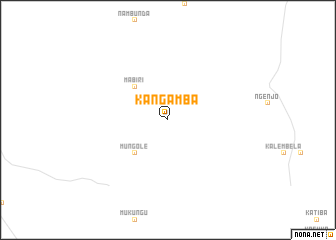 map of Kangamba