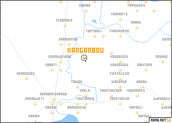 map of Kanganbou