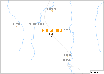 map of Kangandu