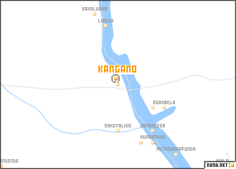 map of Kangano