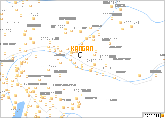 map of Kangan