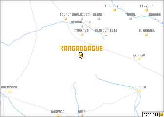 map of Kangaodagué