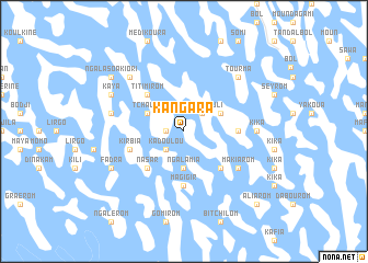 map of Kangara