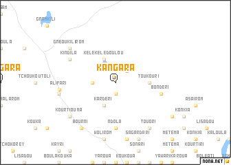 map of Kangara