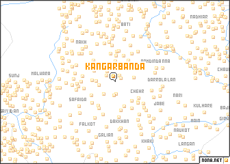 map of Kangar Bānda