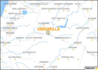 map of Kangarilla