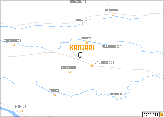 map of Kangari