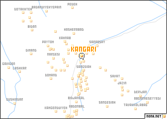 map of Kangarī