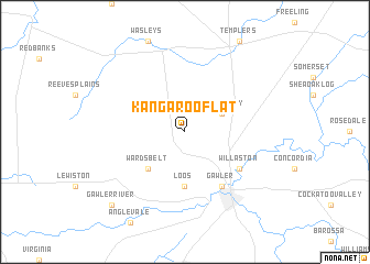 map of Kangaroo Flat