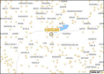map of Kāngar