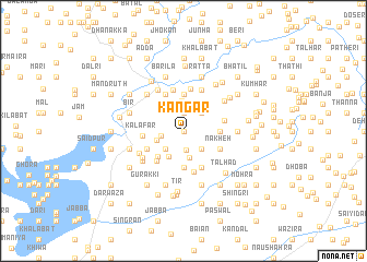 map of Kangar