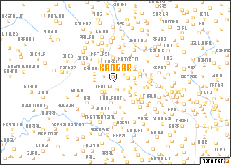 map of Kāngar