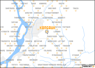 map of Kangauk