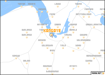 map of Kangaye