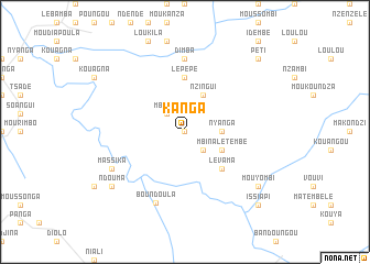 map of Kanga