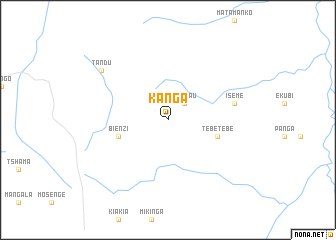 map of Kanga