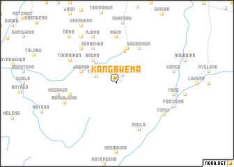 map of Kangbwema
