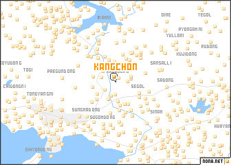 map of Kang-ch\
