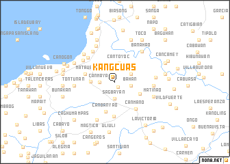 map of Kangcuas