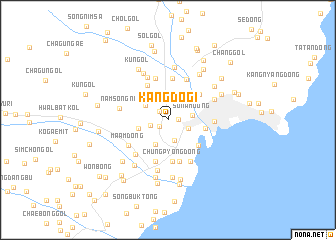 map of Kangdŏgi