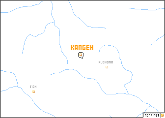 map of Kangeh