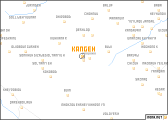 map of Kangeh