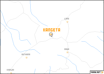 map of Kangeta