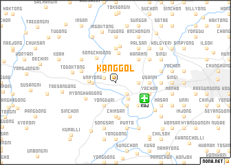 map of Kang-gol