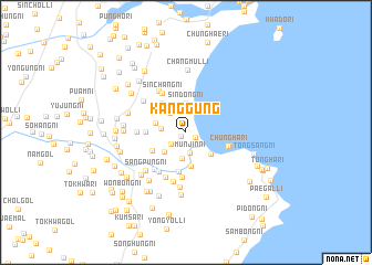 map of Kanggung