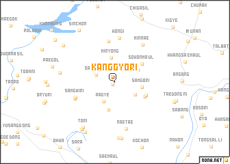 map of Kanggyo-ri